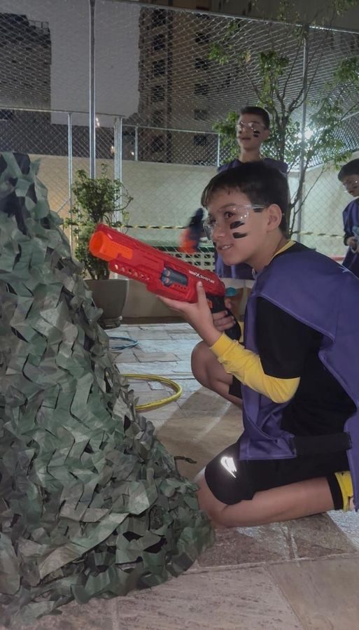 Arena Nerf — batalha em equipe conduzida